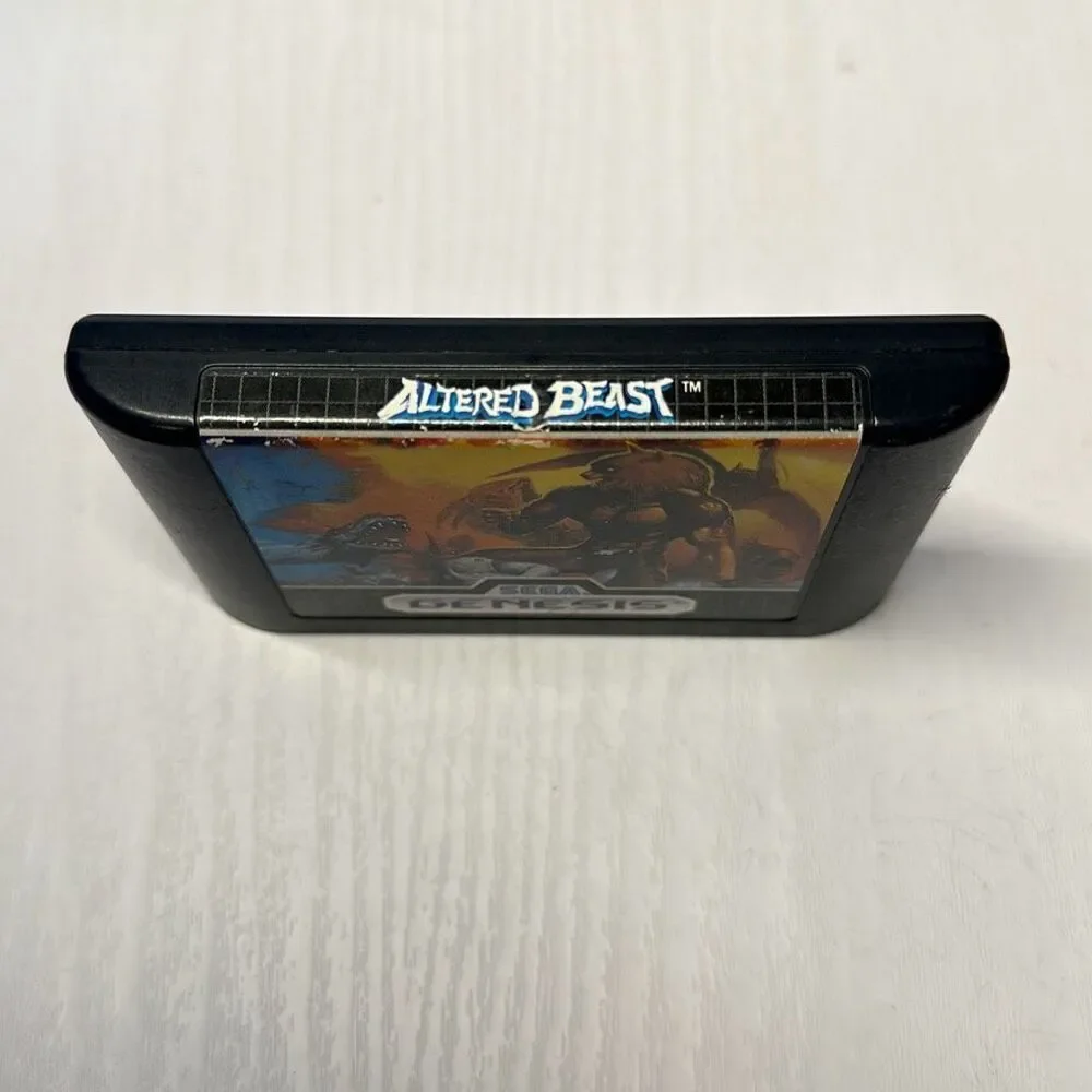 Sega Genesis NFL Football Joe Montana Arnold Palmer Tournament Golf Altered beas